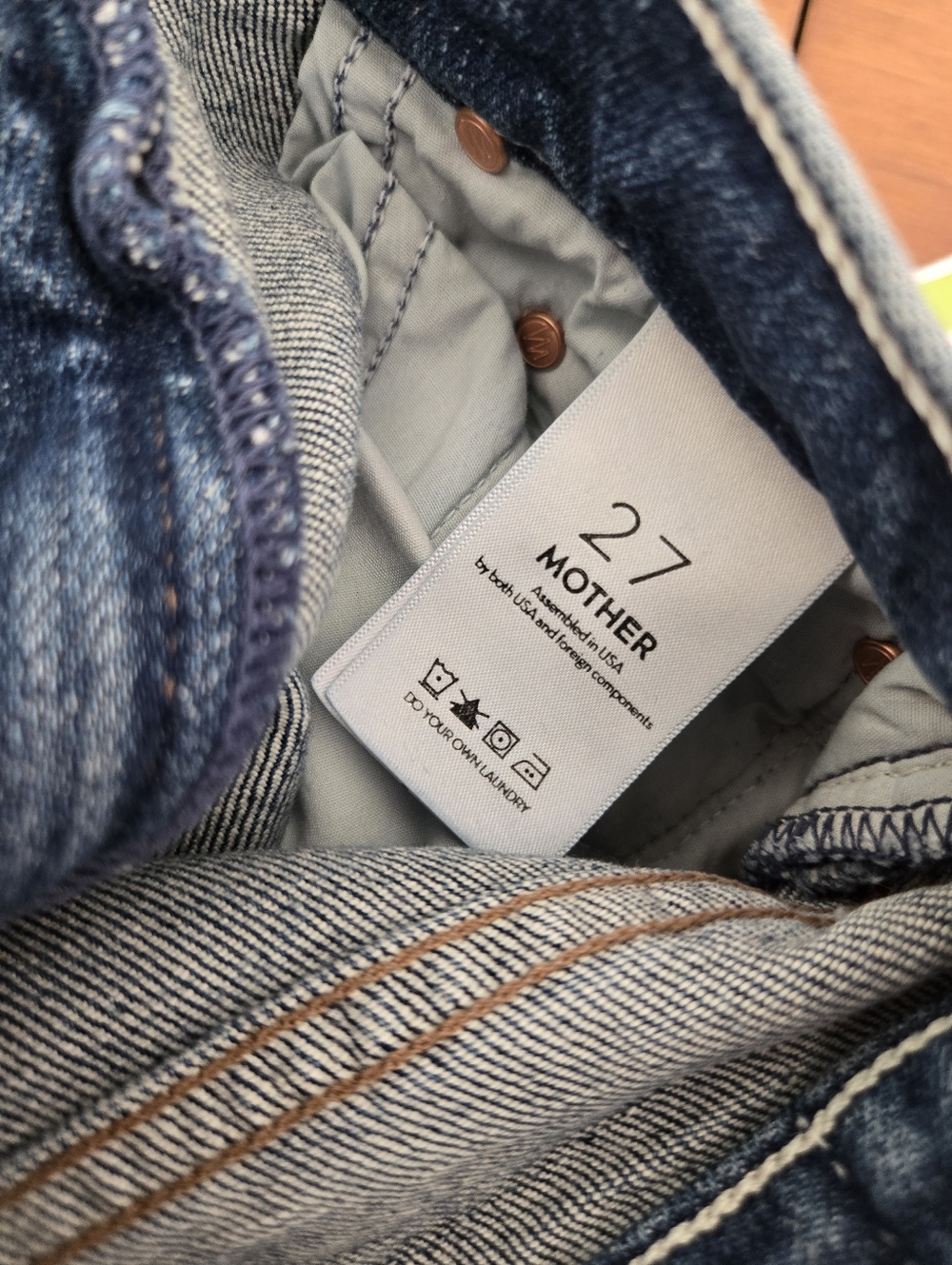 MOTHER Superior High Waisted Rider Skimp Jeans, 27 - Picture 11 of 13